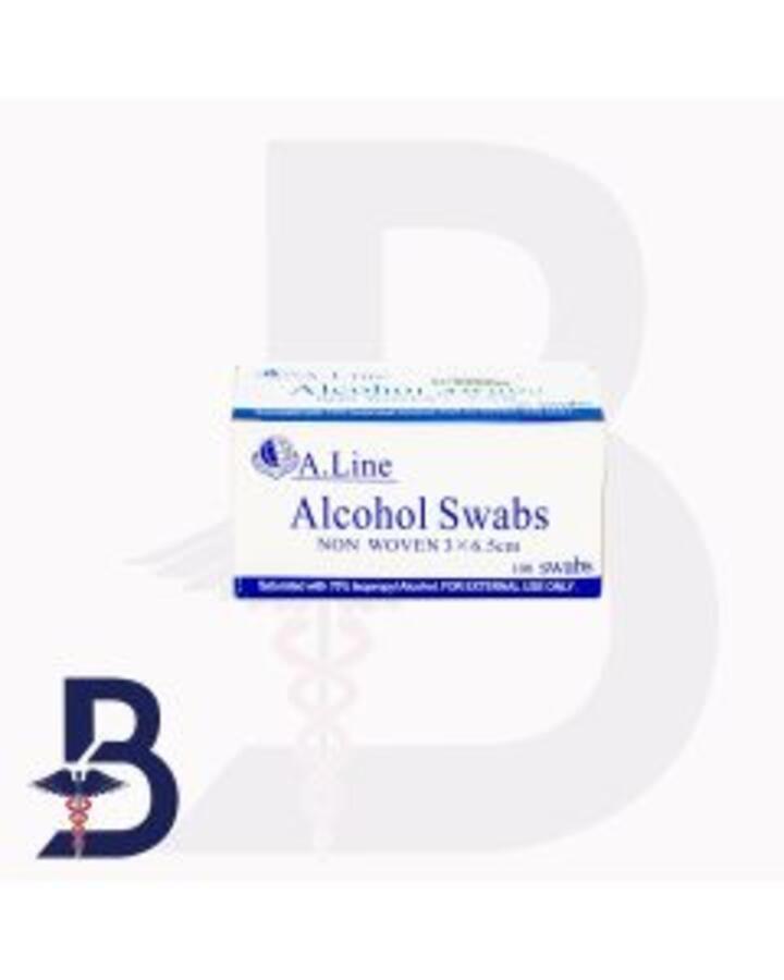 A-LINE ALCOHOL SWABS 100 PCS