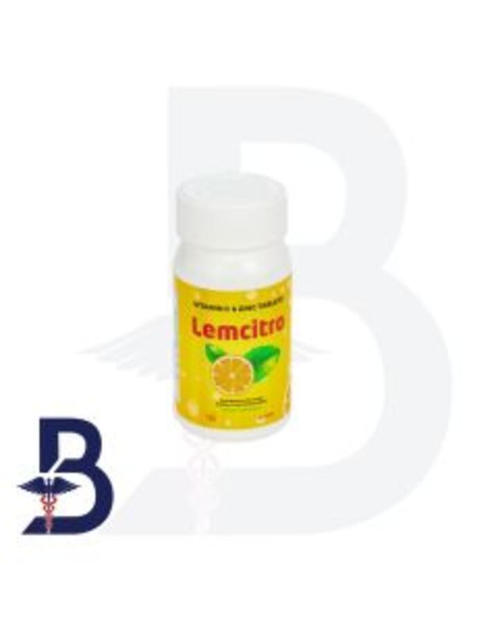 LEMCITRO VIT C & ZINC 60 TAB