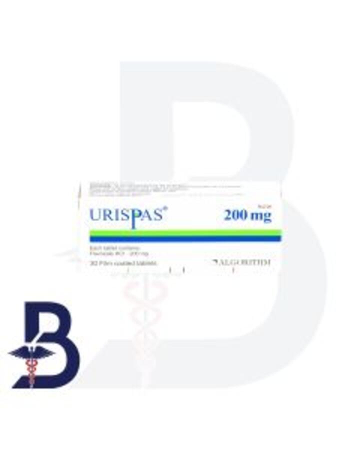 URISPAS 200 MG 30 TAB