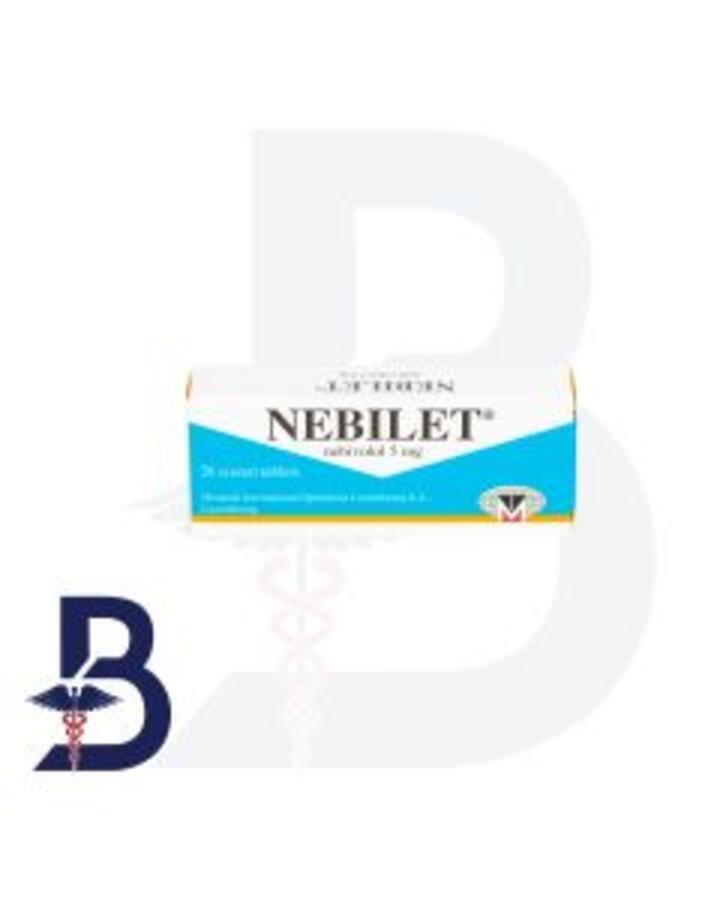 NEBILET NEBIVOLOL 5 MG 28 CAP