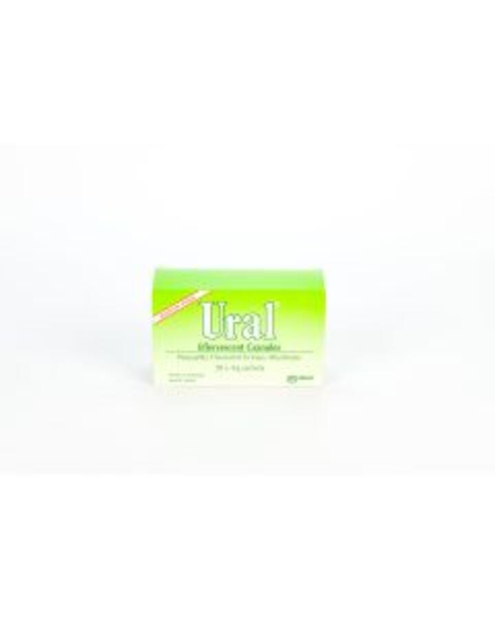 URAL EFF GRANULES 28 SACHETS LEMON FLAVOUR