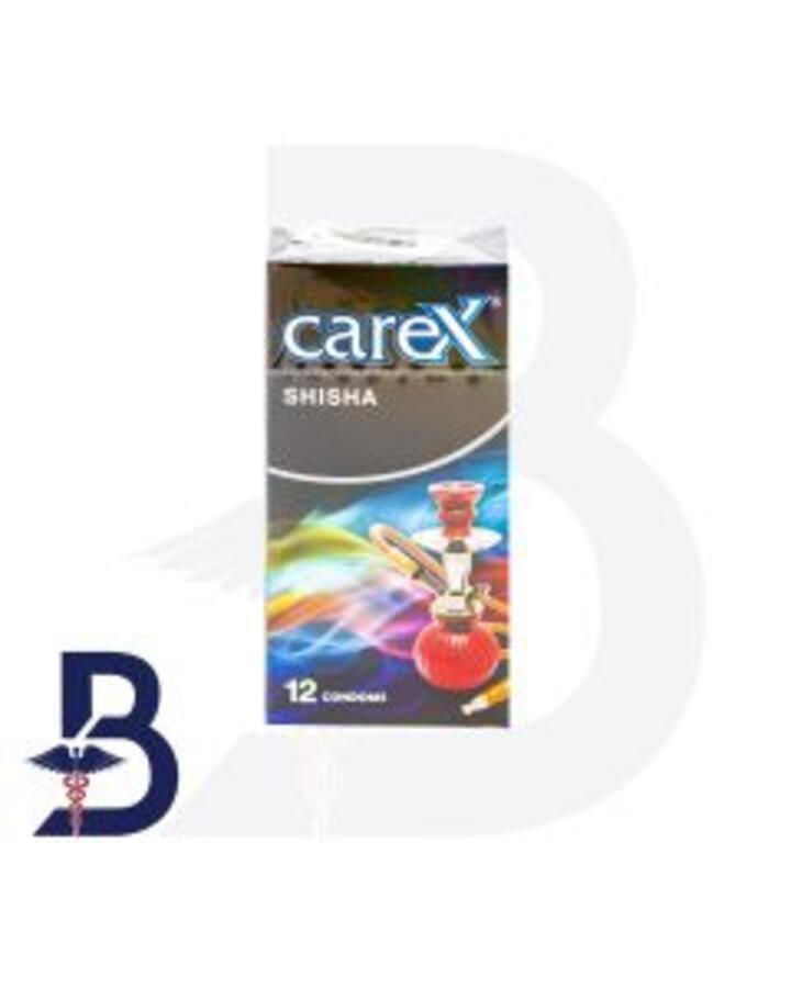 CAREX CONDOMS SHISHA 12 PCS