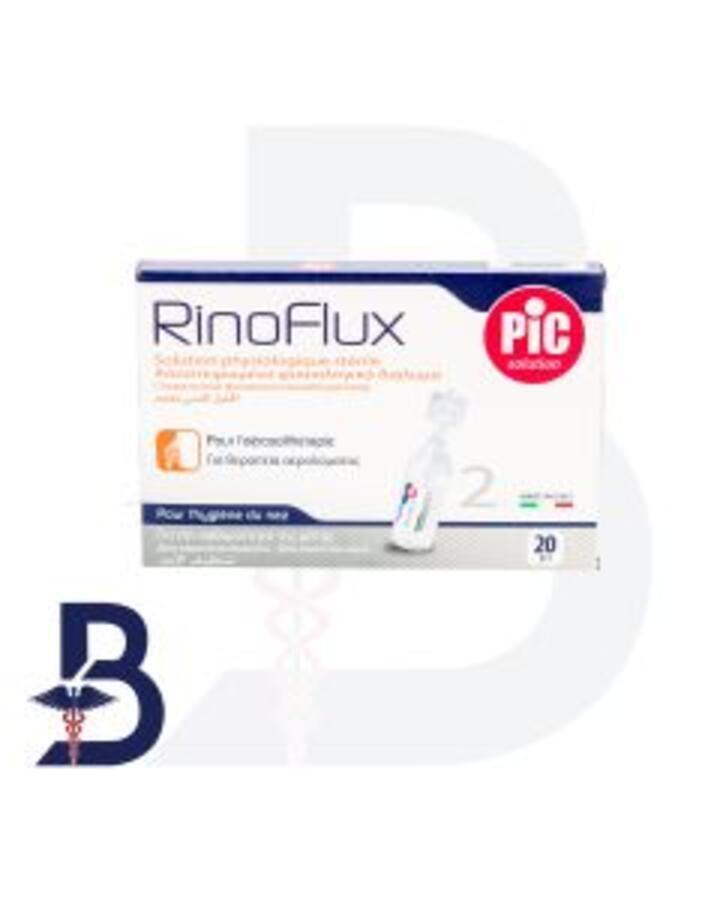 PIC RINOFLUX SALINE 2 ML X 20 AMP