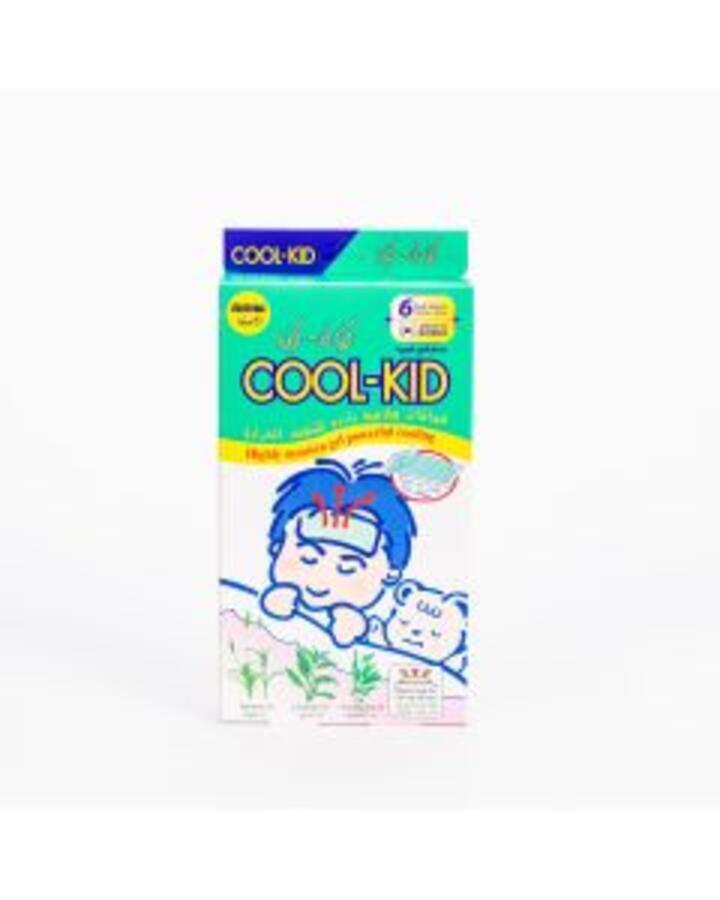 COOL KID COOLING PLASTER 6 SHEETS 5 X 12 CM