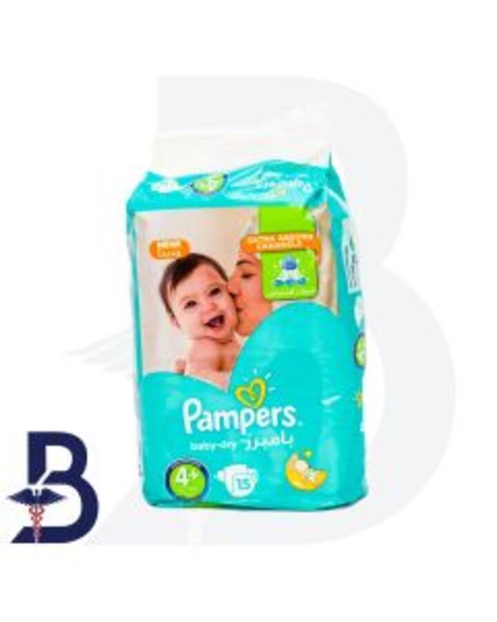 PAMPERS BABY DRY (4)+ 15 PCS [NEW]