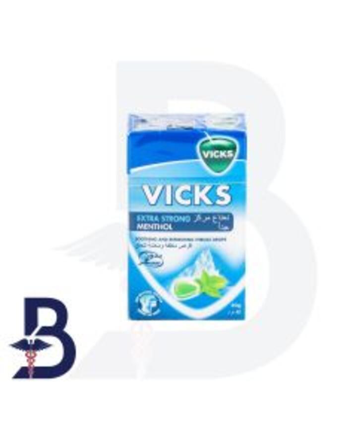 VICKS EXTRA STRONG MENTHOL LOZENGES 40G