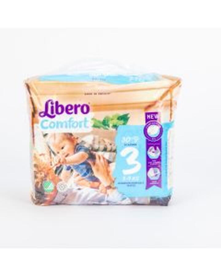 LIBERO COMFORT (NO.3) 5-9 KG 62 PCS2