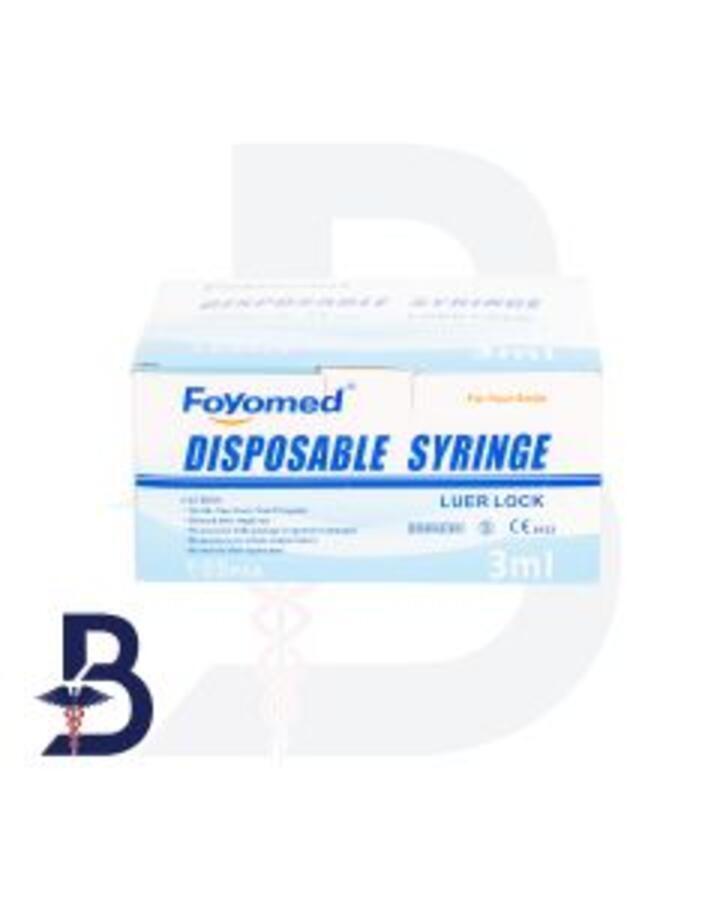 DISPOSABLE 3ML SYRINGE [1X100]