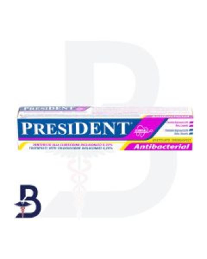 PRESIDENT ANTIBACTERIAL T/P 75ML (HEALTHY)