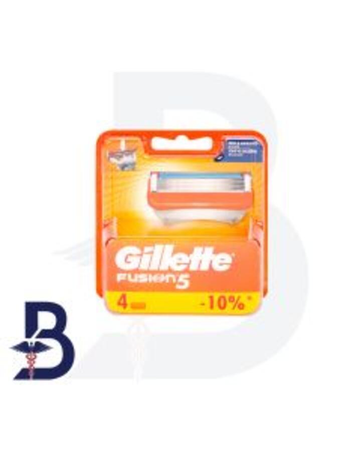 GILLETTE FUSION 5 REG 4 BLADES