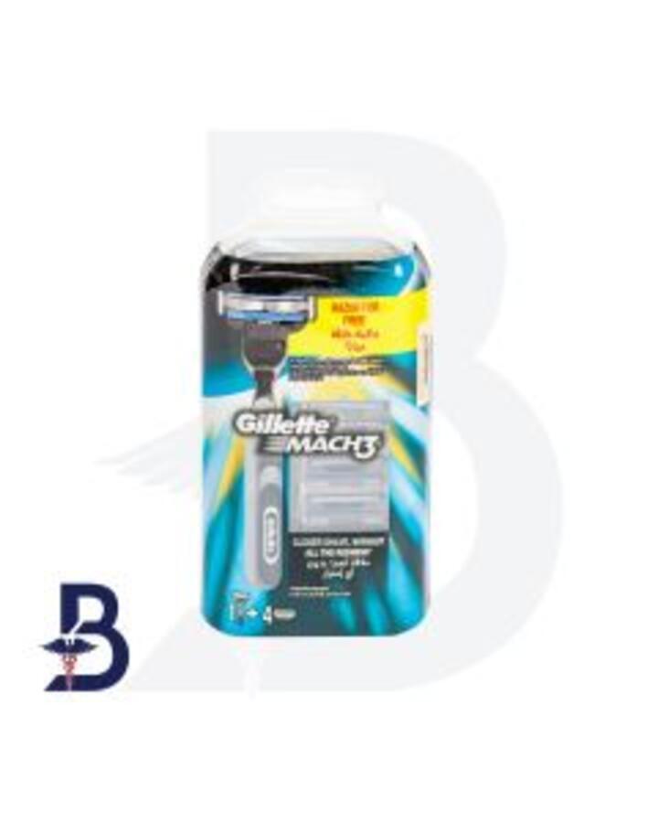 GILLETTE BD MACH 3  REG 4 +RZ FREE