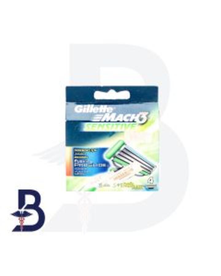 GILLETTE BD MACH 3 SENSITIVE 4