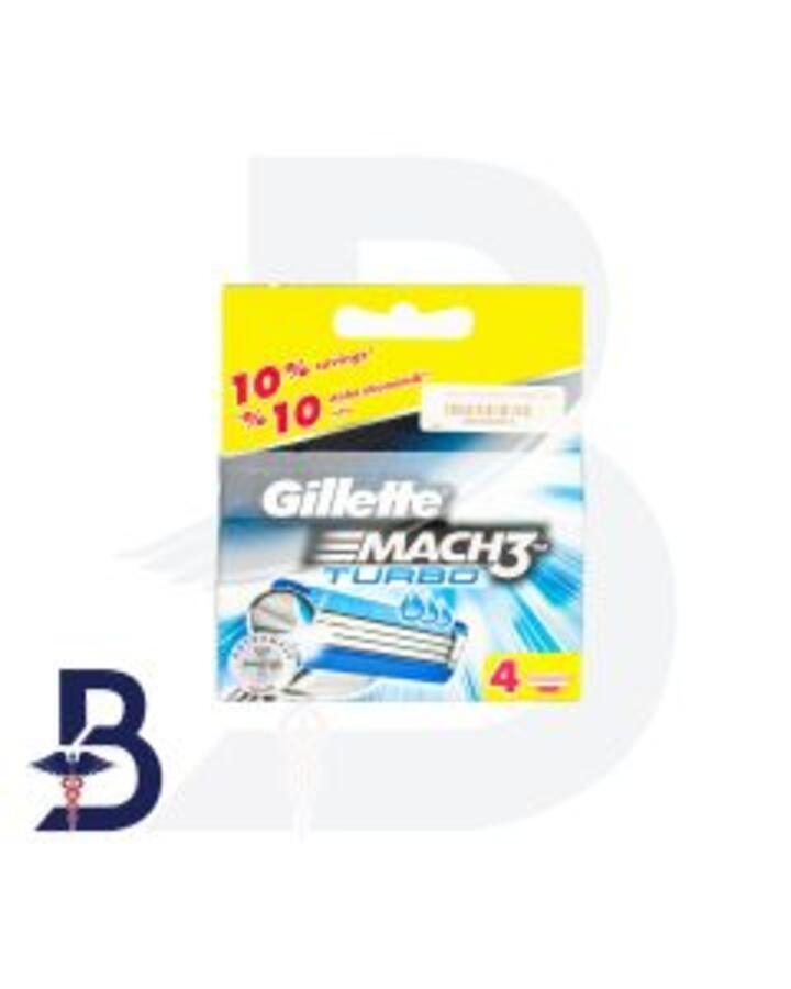 GILLETTE BLD MACH 3 4TURBO 1306