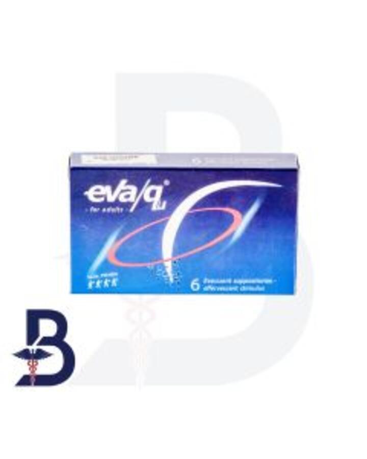 EVA/QU 6 SUPPOSITORIES FOR ADULT