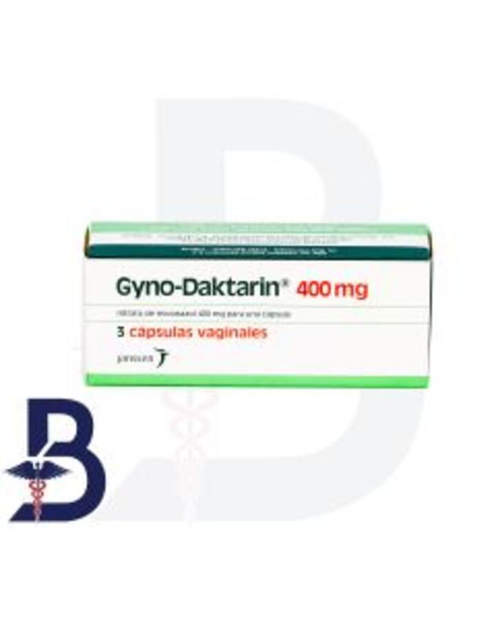 GYNO-DAKTARIN 400 MG 3 VAG CAP