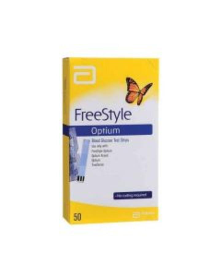 FREE STYLE OPTIUM 50 TEST STRIPS