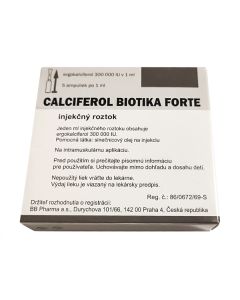 CALCIFEROL BIOTIKA FORTE 5 AMP