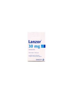 LANZOR 30 MG 14 CAP