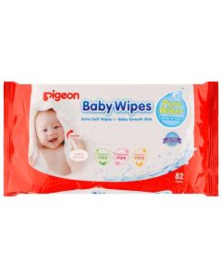 PIGEON BABY WIPES 82 SHEETS REFILL